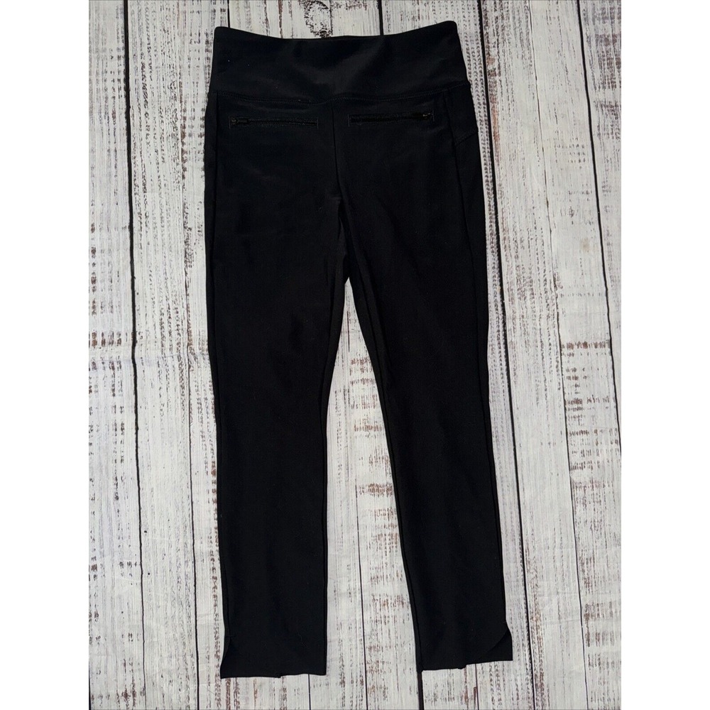 Athleta Arbor‎ Stellar Crop Black Travel Work Pant #210237 Size S Small